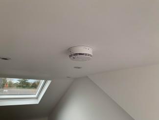 Smoke alarm installed by JJB Electrical in Ware