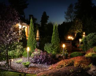 Garden lighting installer in Cheshunt