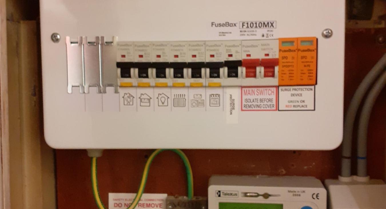 Here is a photo of a Fusebox installation we carried out in Harlow.