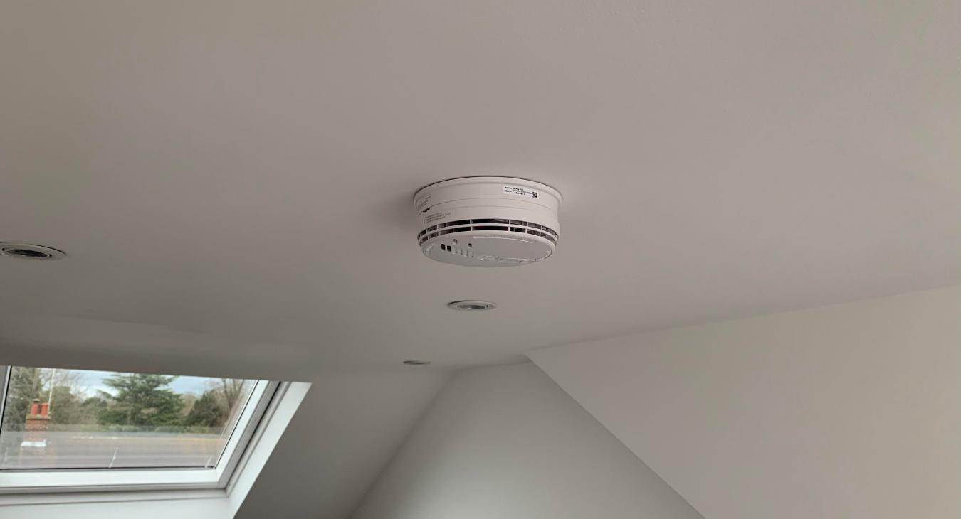 Smoke alarm installation in Cheshunt