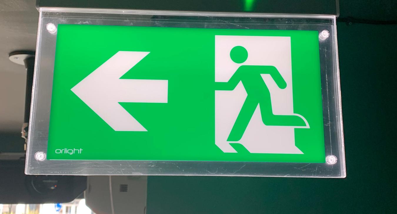 Emergency exit lighting